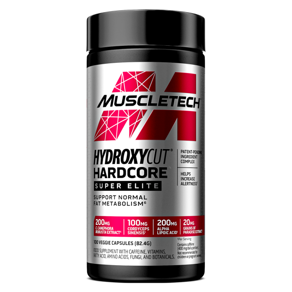 MuscleTech HydroxyCut Hardcore Super Elite 100 Kapseln