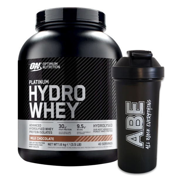 Optimum Nutrition Platinum Hydro Whey 1,6 kg Gratis Shaker