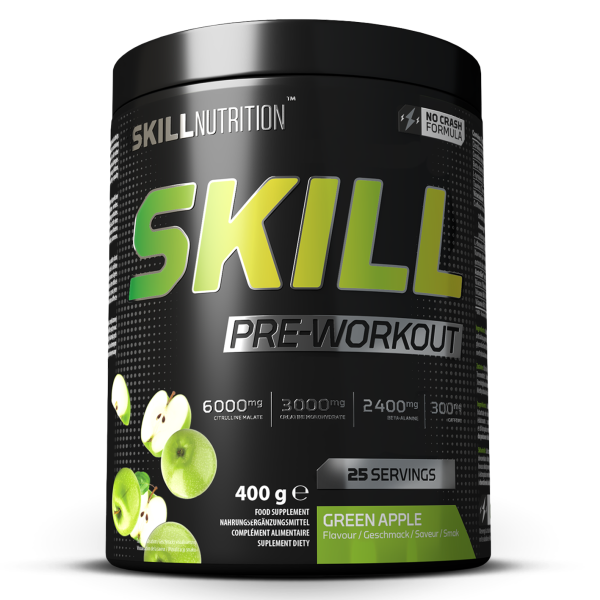 Skill Pre-Workout No Crash Formula