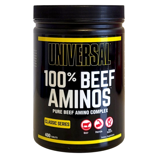 Universal Nutrition 100% Beef Aminos 400 Tabletten